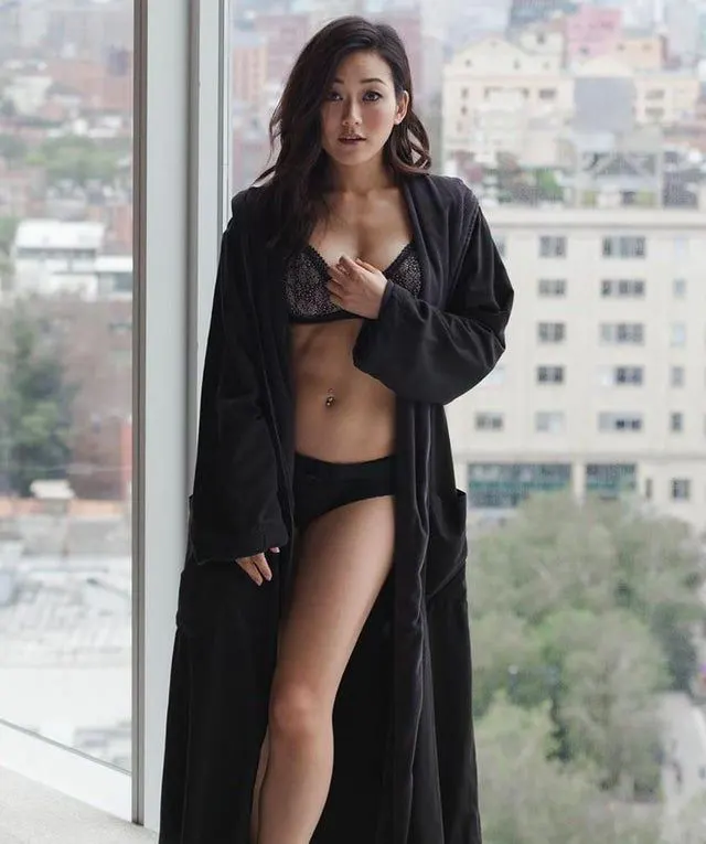 Karen-Fukuhara-Bathing-Suit-Photos